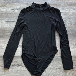 Black Long Sleeve Bodysuit